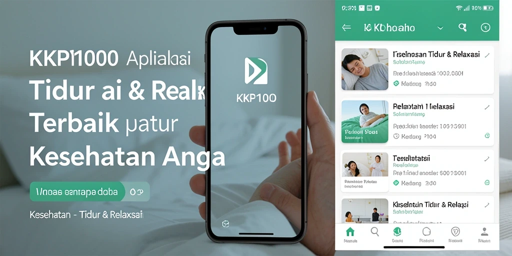 Tampilan antarmuka KPK100 yang intuitif dan menarik.
